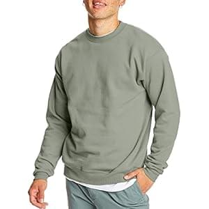Hanes Men’s EcoSmart Fleece, Pullover Crewneck Sweatshirt, 1 or 2 Pack
